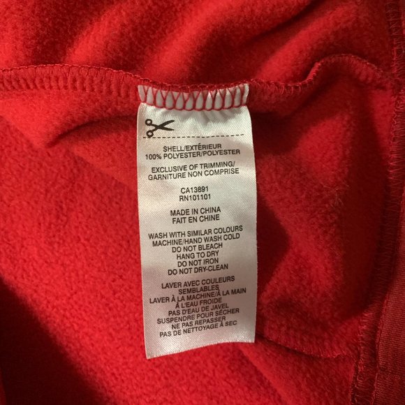 Men's Running Room Fit-Wear Athletic Small Red Full Zip 100% Polyester Vest EUC - Picture 4 of 10